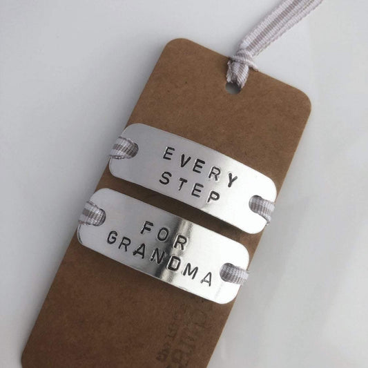 Trainer Tags, Lace Tags, Marathon, Runner Gift, Fitness Motivation, Personalised Shoe Tags, Training Gift, Gym, Bodybuilding - The Little Stamping Co.