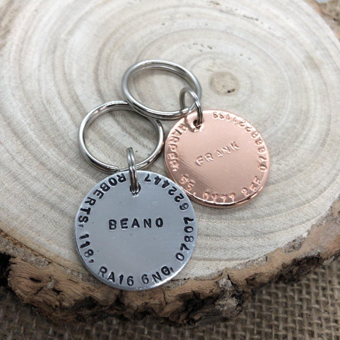 Copper Disc Dog Tag - The Little Stamping Co.