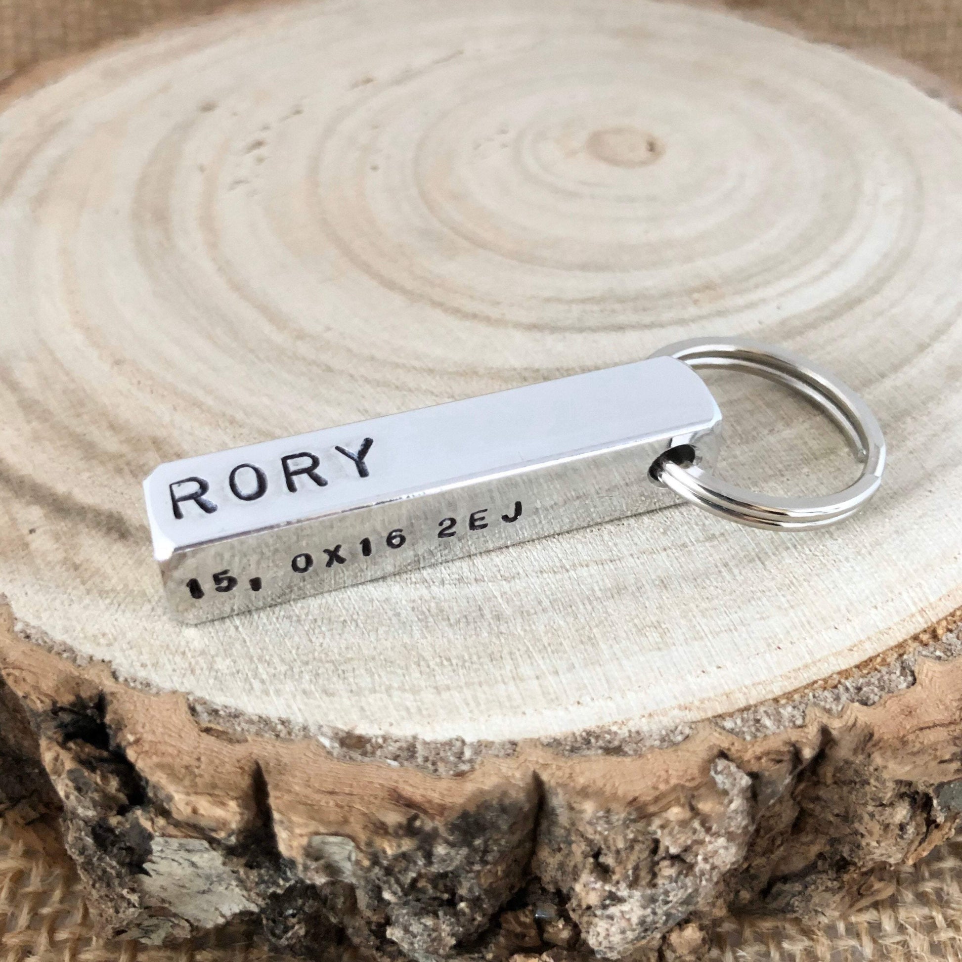 Four-Sided Dog ID Tag - The Little Stamping Co.